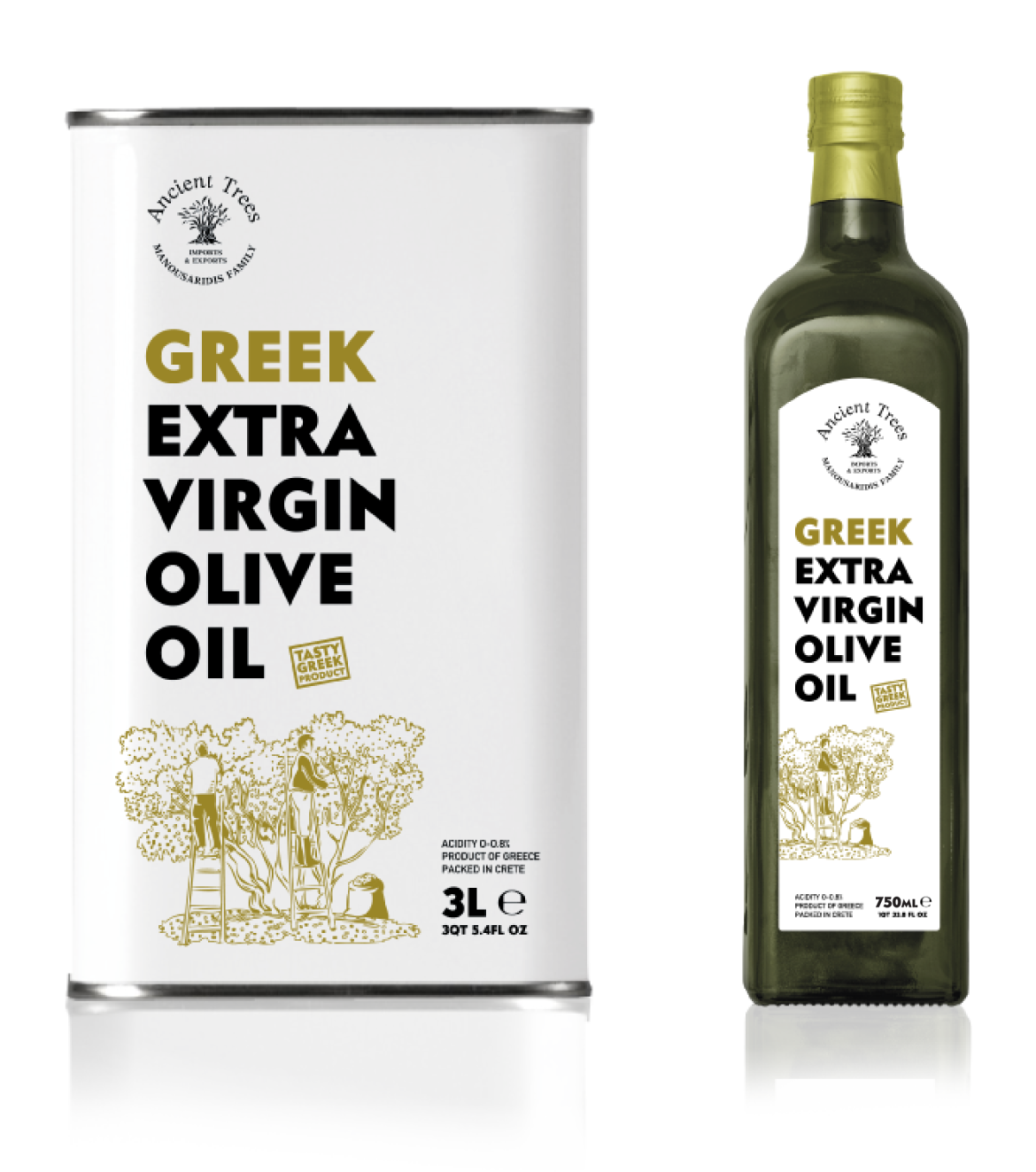 GREEK EXTRA VIRGIN OLIVE OIL Ancient Trees
